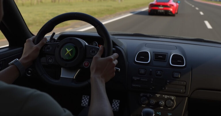 how to configure optimal force feedback on xbox series x racing wheels for forza horizon six